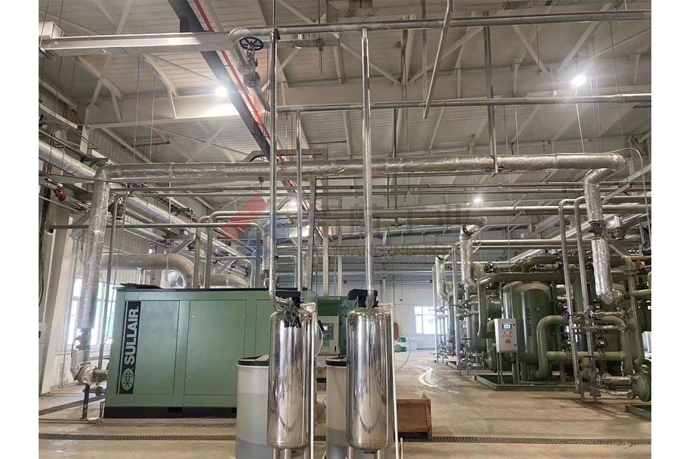 150立方壓縮熱零氣耗干燥機(jī)客戶使用現(xiàn)場3